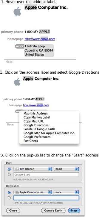 Google Maps Plugin Instructions