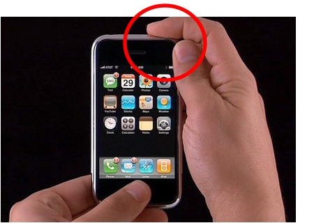 iPhone On Off and Sleep button
