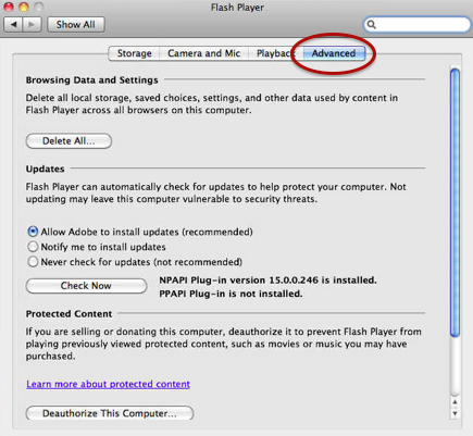 google chrome adobe flash update for mac
