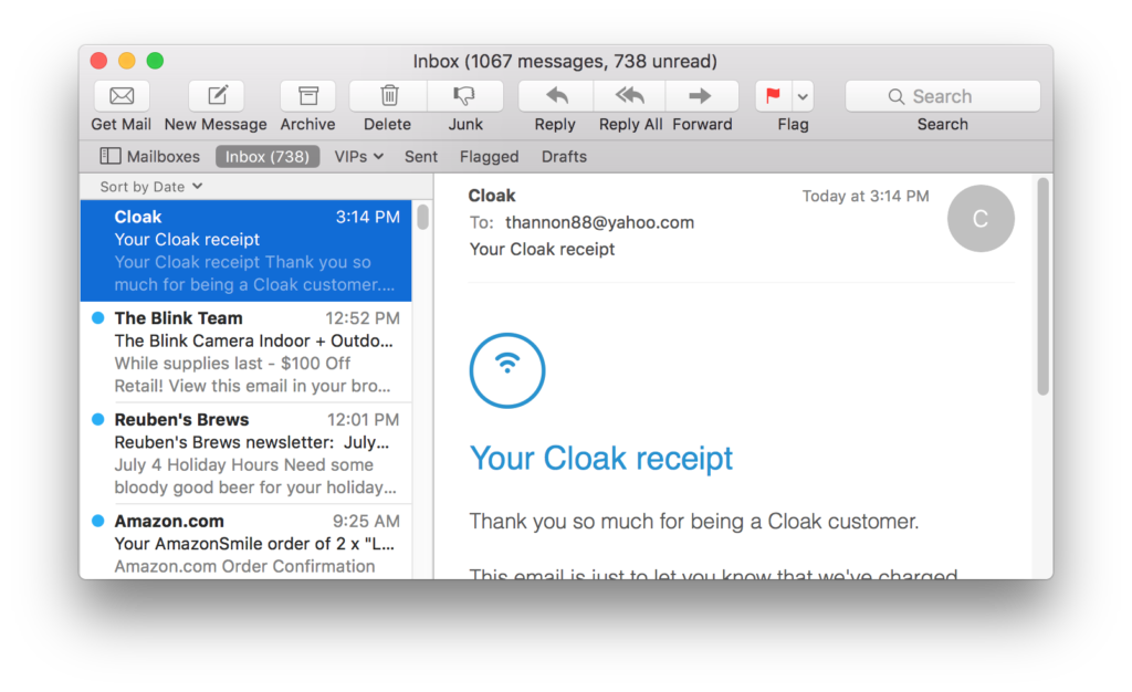 how to do read receipt in apple mail