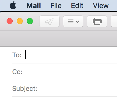 mac email client sending bcc