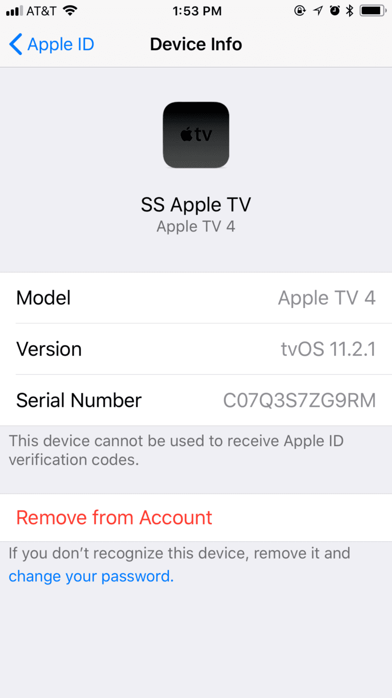 Review All Devices Linked To Your AppleID Sound Support