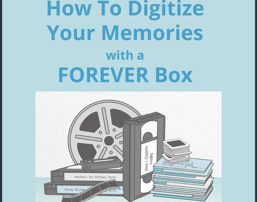 How To Digitize Photos with a Forever Box