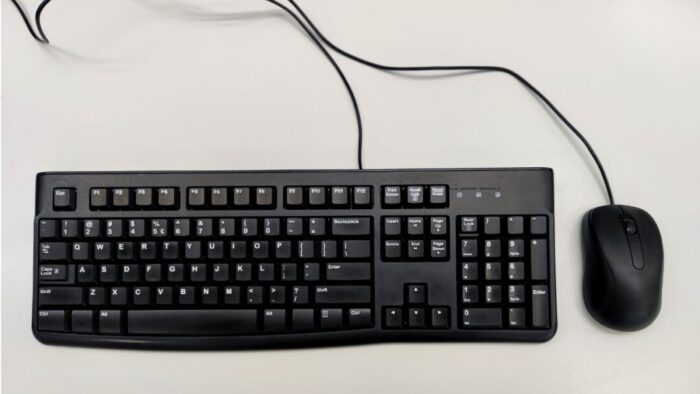 The minimalist approach with a wireless keyboard and mouse is good most of the time, but if things go wrong, it can be handy to have a wired USB keyboard and mouse available for troubleshooting.